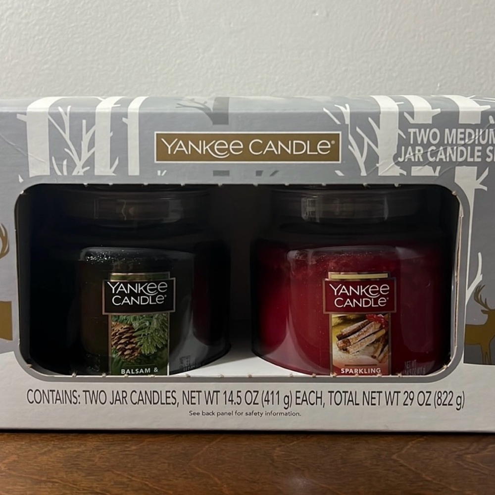 Yankee Candle two medium jar kit